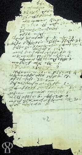 Zapisi o posudbama novca iz nepoznate knjižice računa (2)